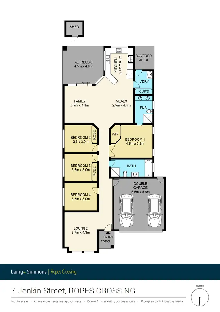 Floorplan of Homely house listing, 7 Jenkin Street, Ropes Crossing NSW 2760