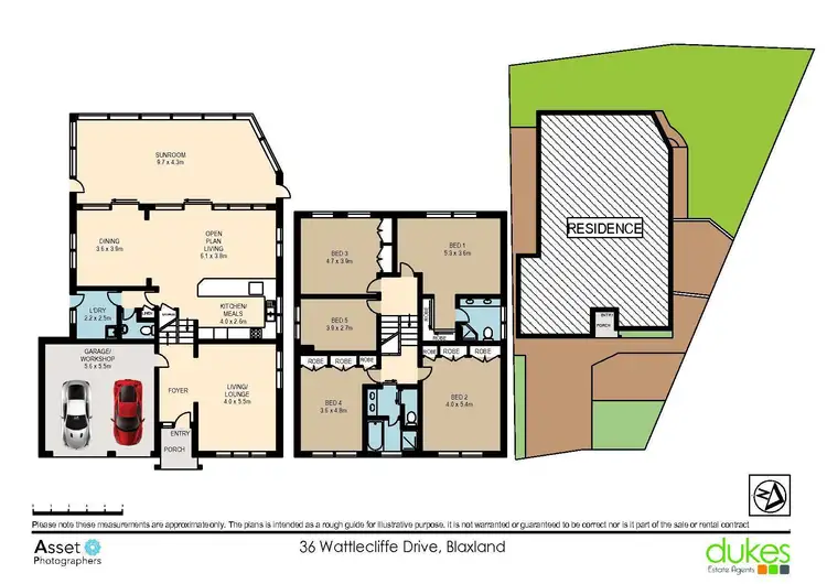 Floorplan of Homely house listing, 36 Wattlecliffe Drive, Blaxland NSW 2774