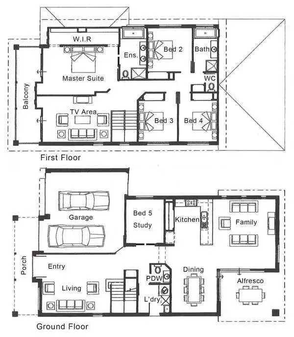 Floorplan of Homely house listing, 7 Elliston Street, Kingscliff NSW 2487