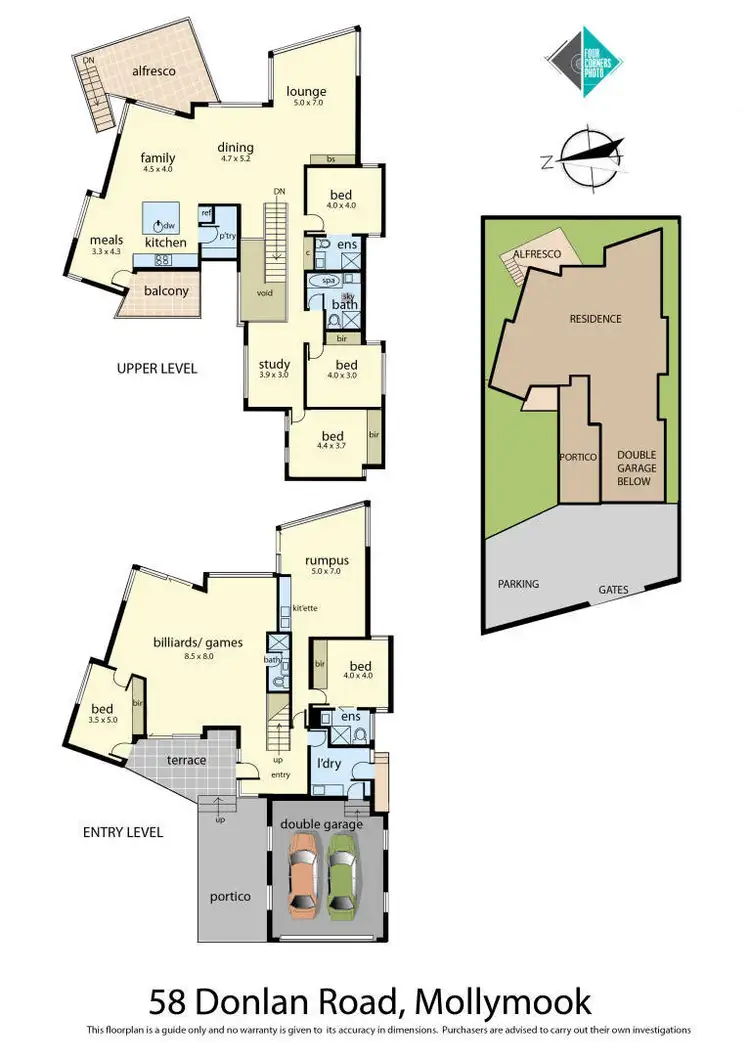 Floorplan of Homely house listing, 58 Donlan, Mollymook NSW 2539