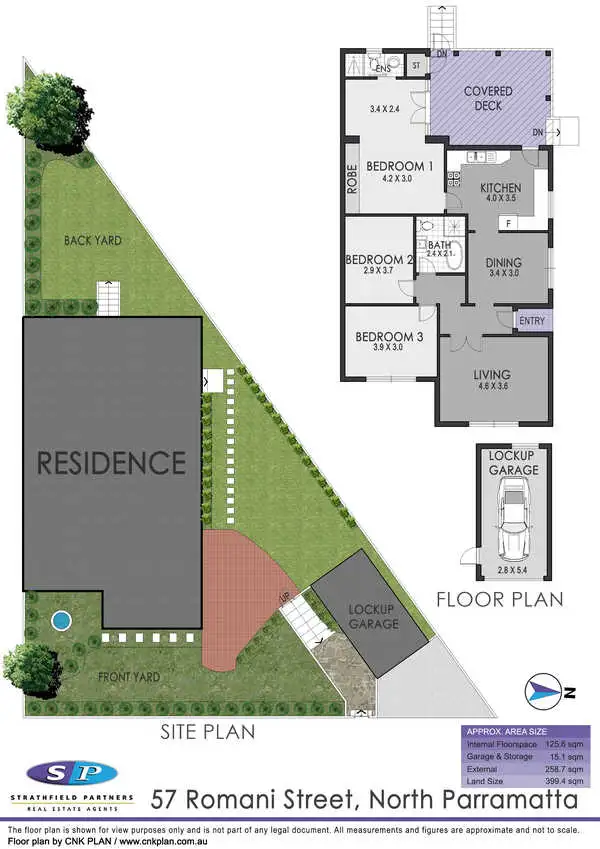 Floorplan of Homely house listing, 57 Romani Street, North Parramatta NSW 2151