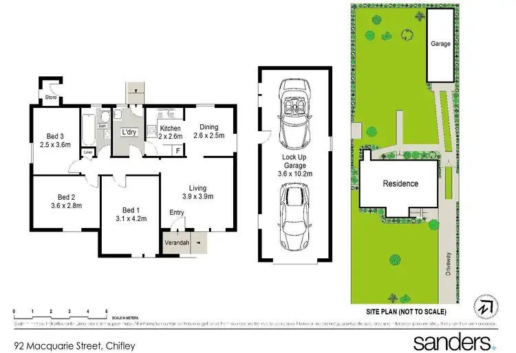 Floorplan of Homely house listing, 92 Macquarie Street, Chifley NSW 2036