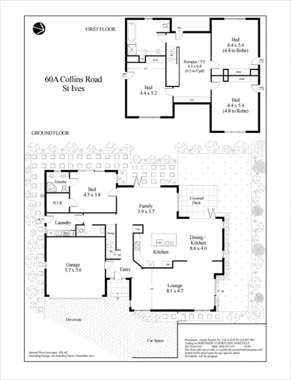 Floorplan of Homely house listing, 60A Collins Road, St Ives NSW 2075