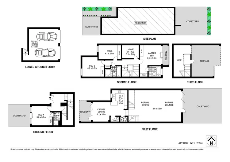 Floorplan of Homely townhouse listing, 6/48 Edwin Street, Mortlake NSW 2137