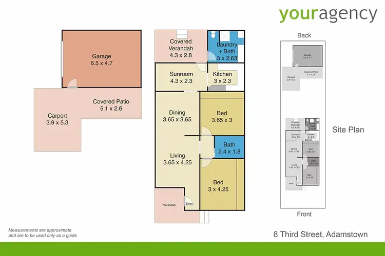 Floorplan of Homely house listing, 8 Third Street, Adamstown NSW 2289