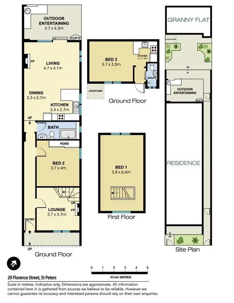 Floorplan of Homely house listing, 29 Florence Street, St Peters NSW 2044