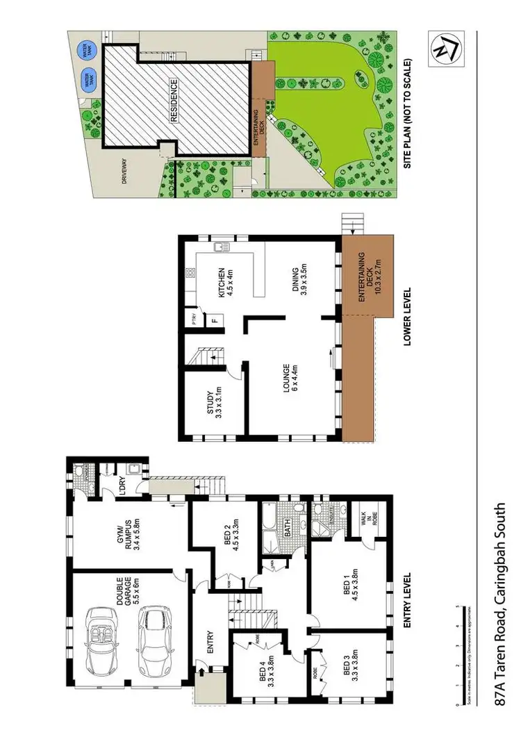 Floorplan of Homely house listing, 87a Taren Road, Caringbah NSW 2229