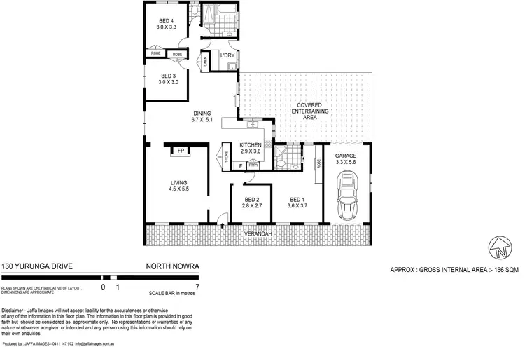 Floorplan of Homely house listing, 130 Yurunga Drive, North Nowra NSW 2541