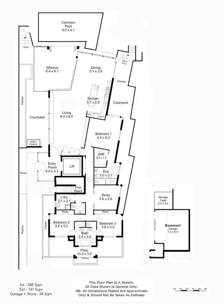 Floorplan of Homely apartment listing, 1/101 Albatross Avenue, Mermaid Beach QLD 4218