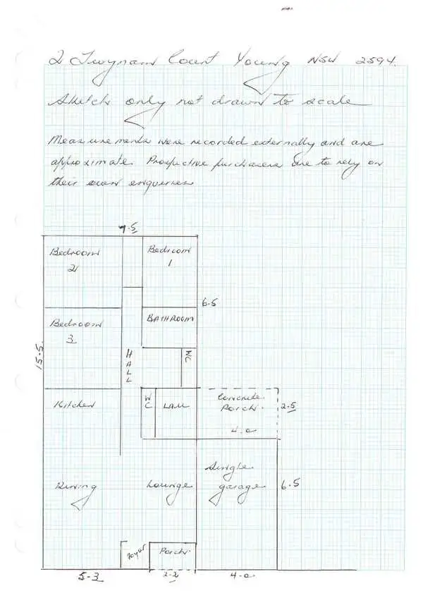 Floorplan of Homely house listing, 2 Twynam Court, Young NSW 2594