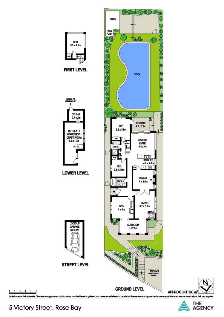 Floorplan of Homely house listing, 5 Victory Street, Rose Bay NSW 2029