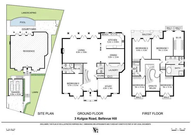 Floorplan of Homely house listing, 3 Kulgoa Road, Bellevue Hill NSW 2023