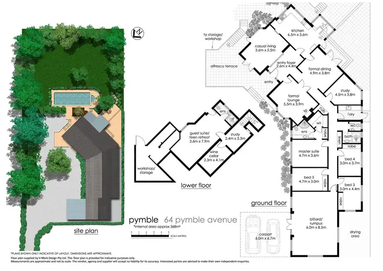 Floorplan of Homely house listing, 64 Pymble Avenue, Pymble NSW 2073
