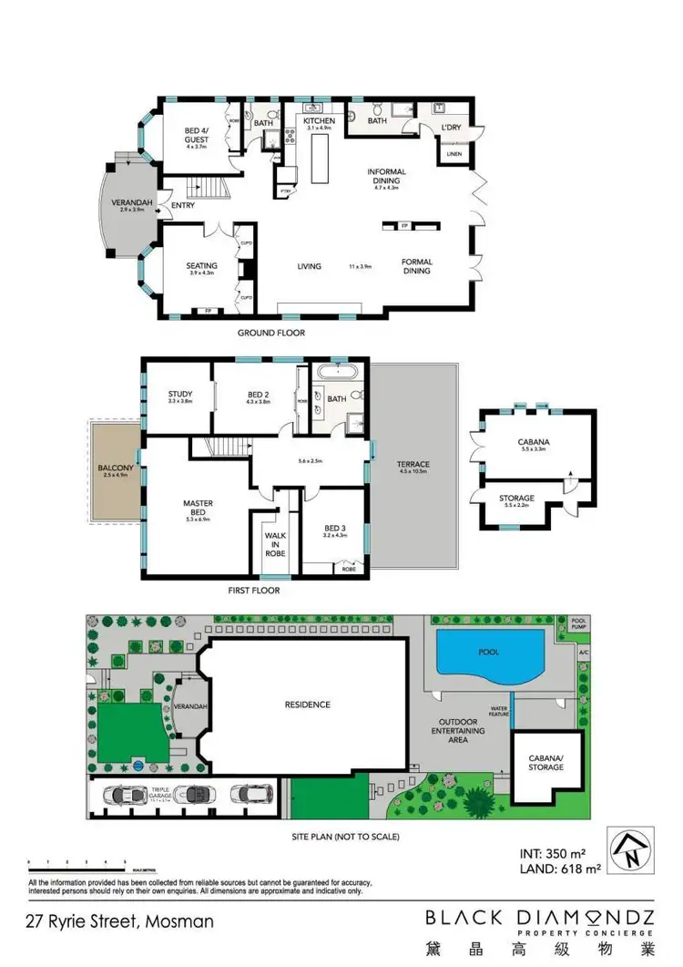 Floorplan of Homely house listing, 27 Ryrie Street, Mosman NSW 2088