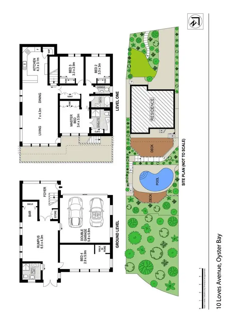 Floorplan of Homely house listing, 10 Loves Avenue, Oyster Bay NSW 2225