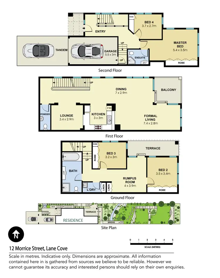Floorplan of Homely house listing, 12 Morrice Street, Lane Cove NSW 2066