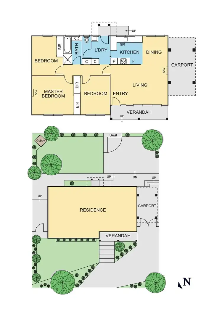 Floorplan of Homely house listing, 23 Phipps Crescent, Diamond Creek VIC 3089