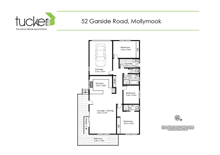 Floorplan of Homely house listing, 52 Garside Road, Mollymook NSW 2539