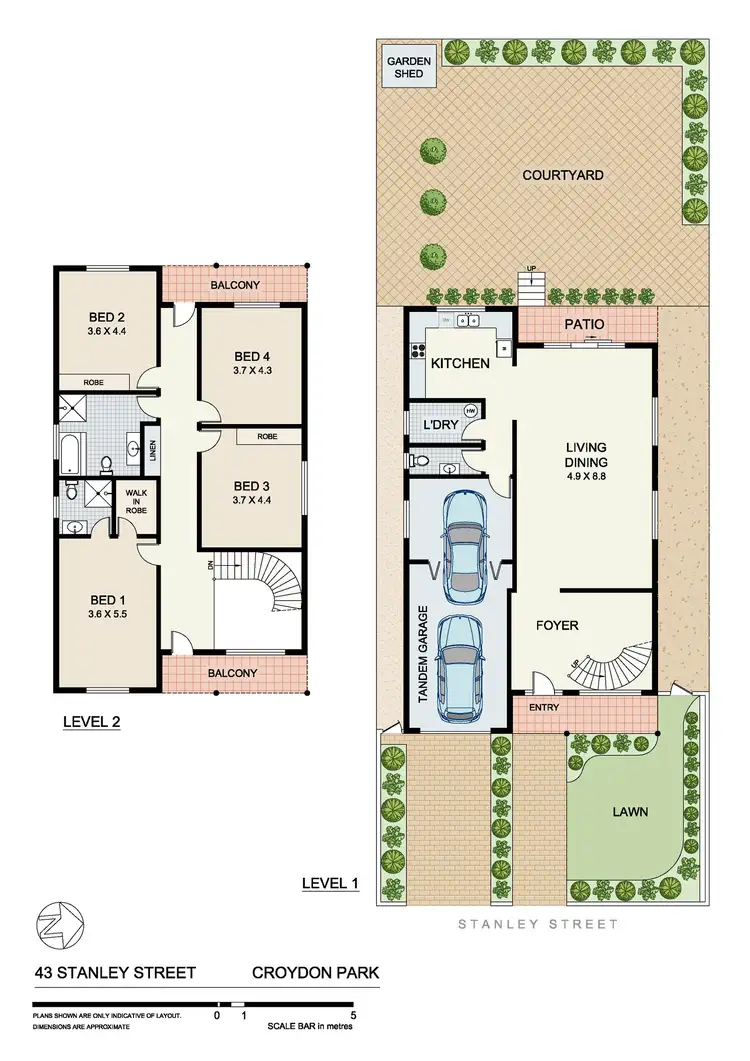 Floorplan of Homely house listing, 43 Stanley Street, Croydon Park NSW 2133