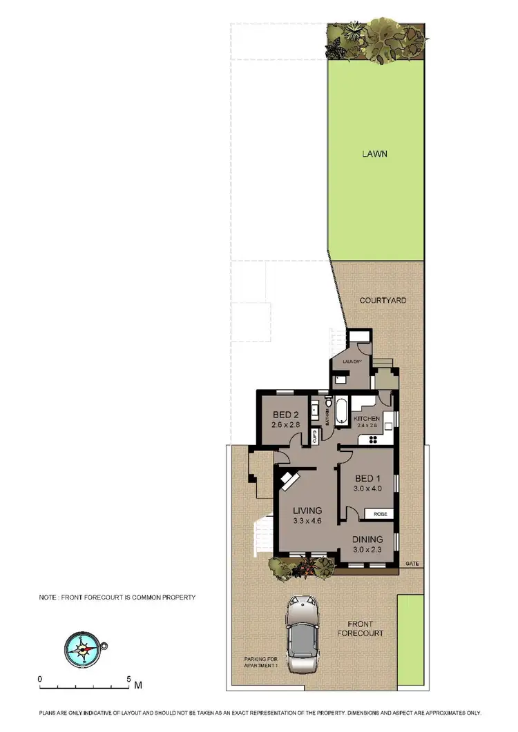 Floorplan of Homely unit listing, 1 & 2/81 Boyle Street, Balgowlah NSW 2093