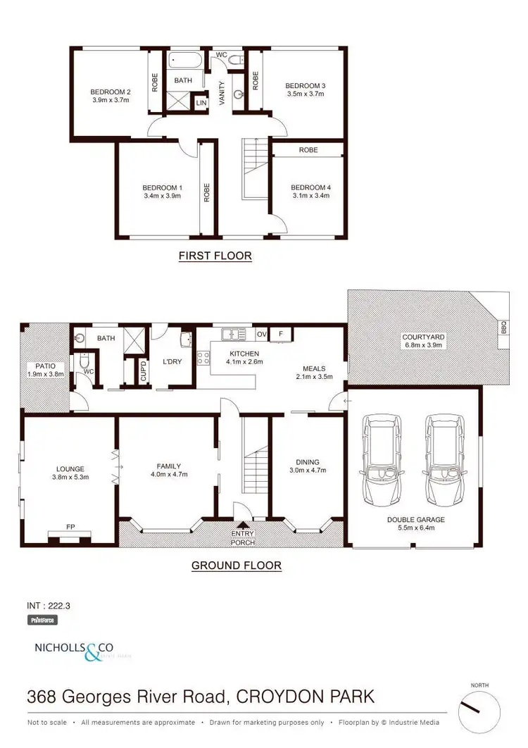 Floorplan of Homely house listing, 368 Georges River Road, Croydon Park NSW 2133