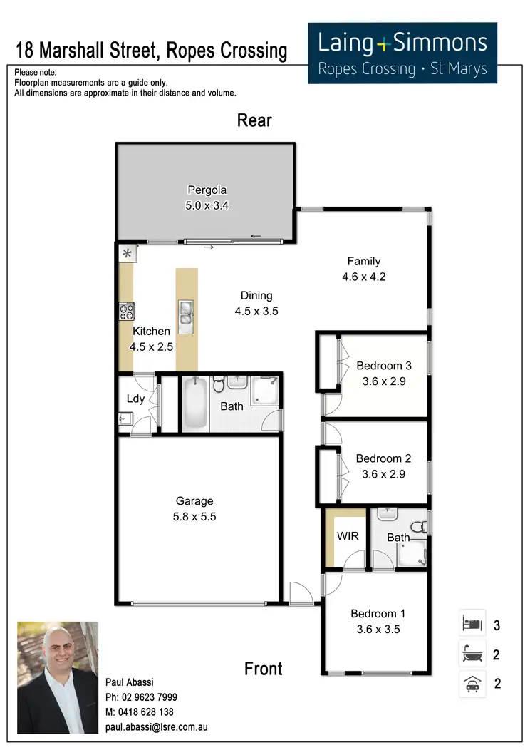 Floorplan of Homely house listing, 18 Marshall Avenue, Ropes Crossing NSW 2760