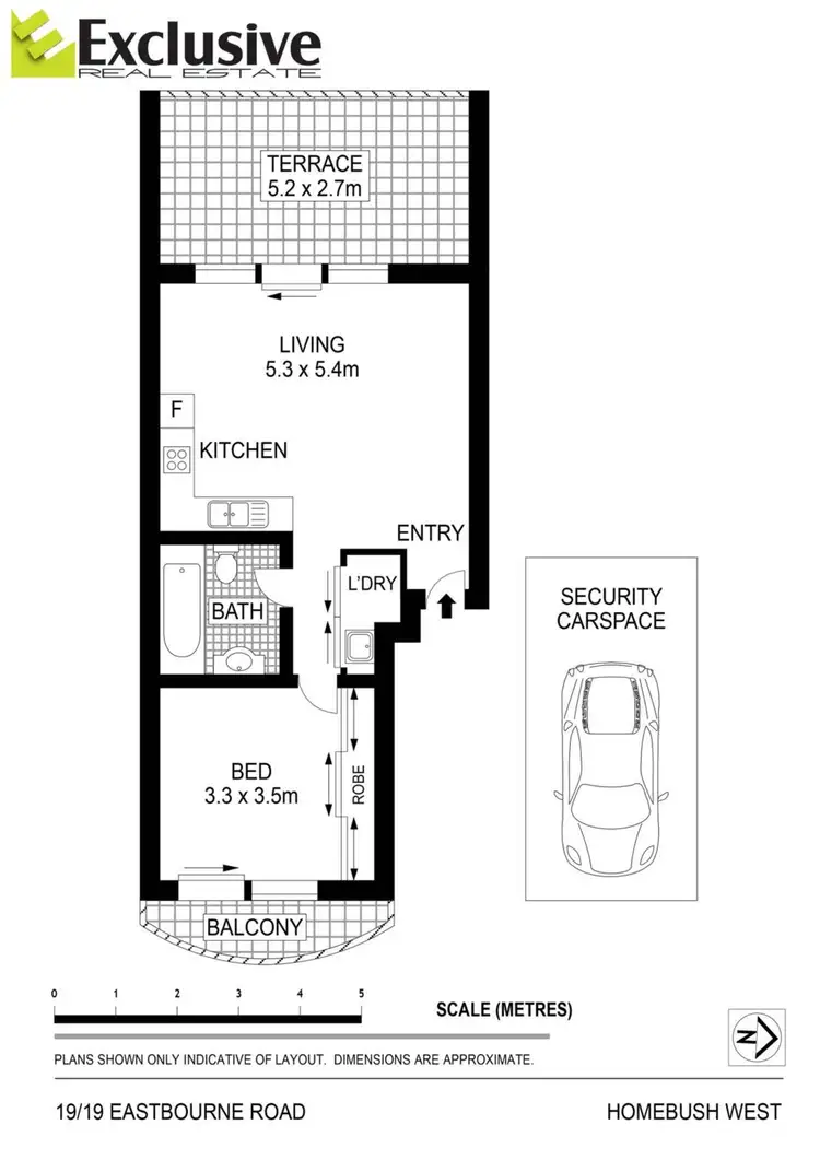 Floorplan of Homely unit listing, 19/19-27 Eastbourne Road, Homebush West NSW 2140