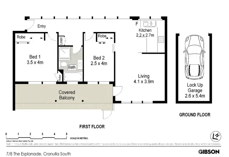 Floorplan of Homely apartment listing, 7/8 The Esplanade, Cronulla NSW 2230