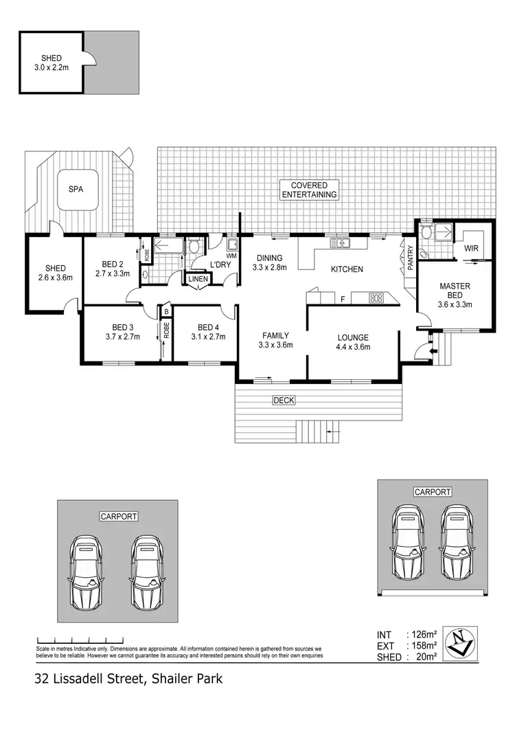 Floorplan of Homely house listing, 32 Lissadell Street, Shailer Park QLD 4128