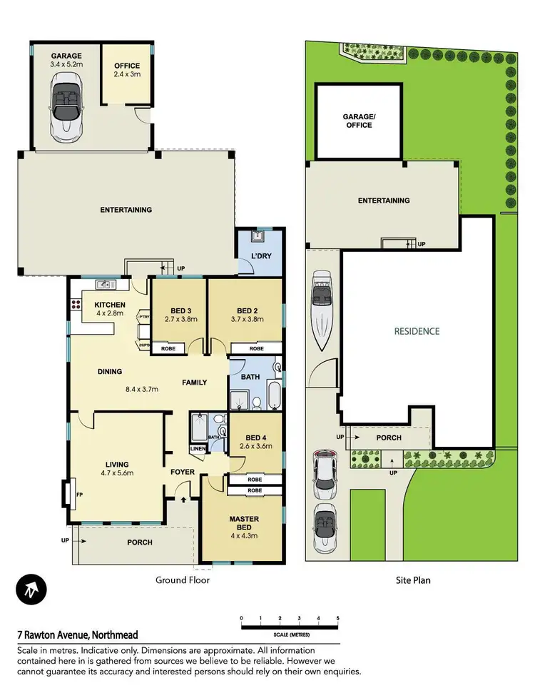 Floorplan of Homely house listing, 7 Rawton Avenue, Northmead NSW 2152