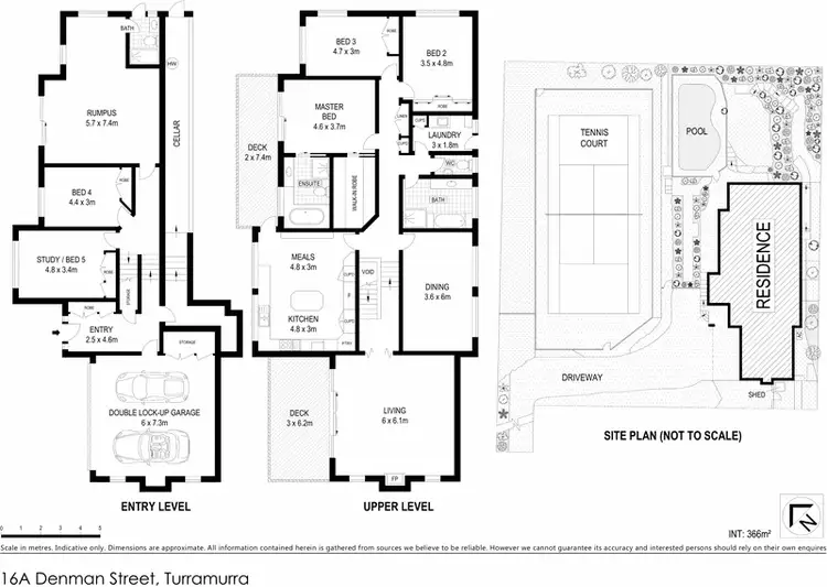 Floorplan of Homely house listing, 16A Denman Street, Turramurra NSW 2074