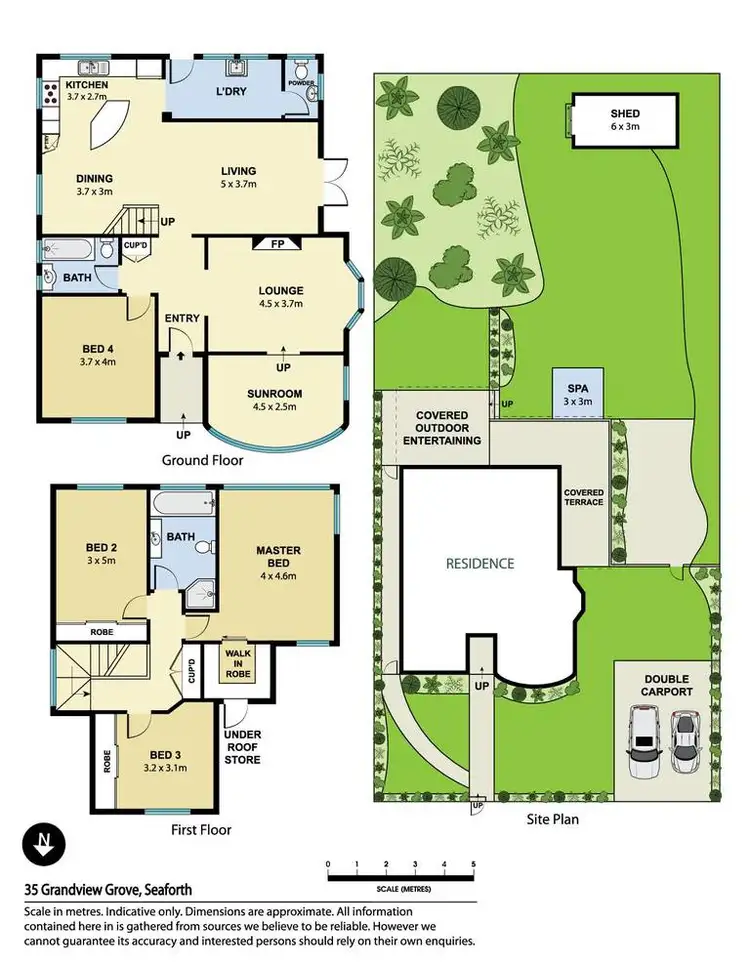 Floorplan of Homely house listing, 35 Grandview Grove, Seaforth NSW 2092