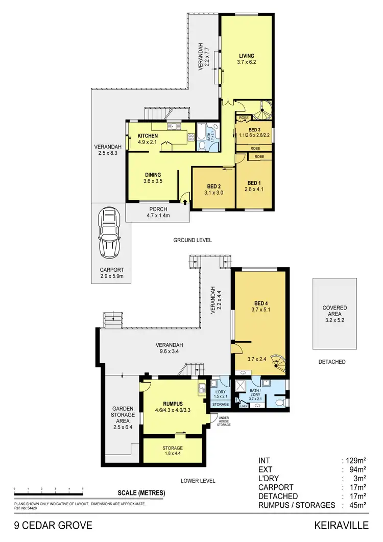 Floorplan of Homely house listing, 9 Cedar Grove, Keiraville NSW 2500