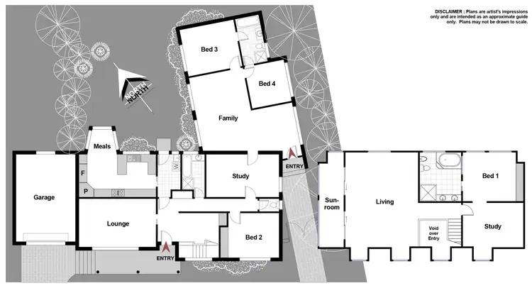 Floorplan of Homely house listing, 54 Longerenong Street, Farrer ACT 2607