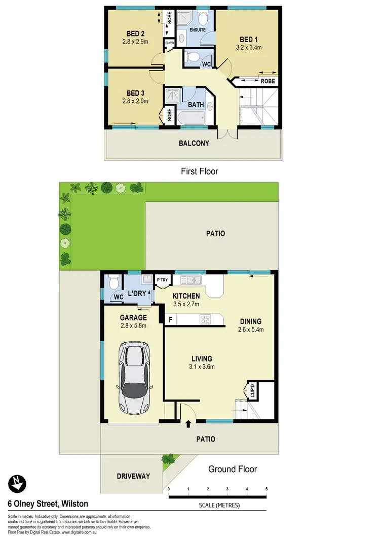 Floorplan of Homely house listing, 6 Olney Street, Wilston QLD 4051