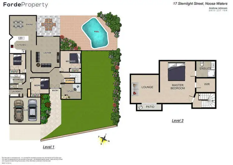 Floorplan of Homely house listing, 17 Sternlight Street, Noosa Waters QLD 4566
