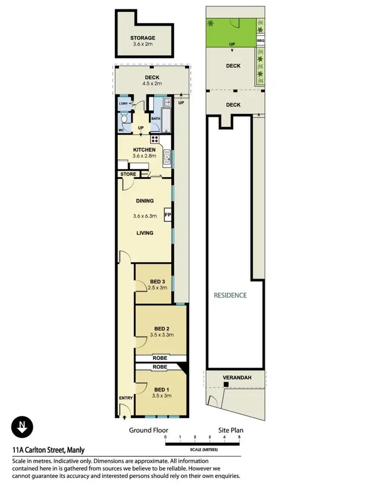 Floorplan of Homely house listing, 11a Carlton Street, Manly NSW 2095