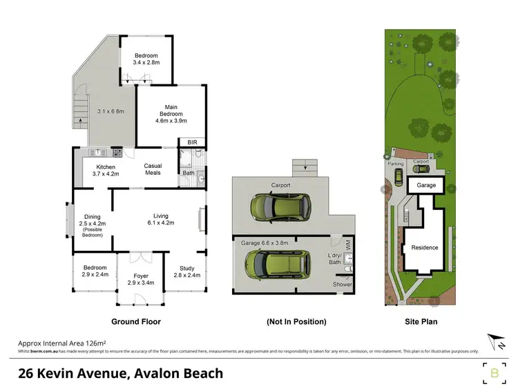 Floorplan of Homely house listing, 26 Kevin Avenue, Avalon Beach NSW 2107