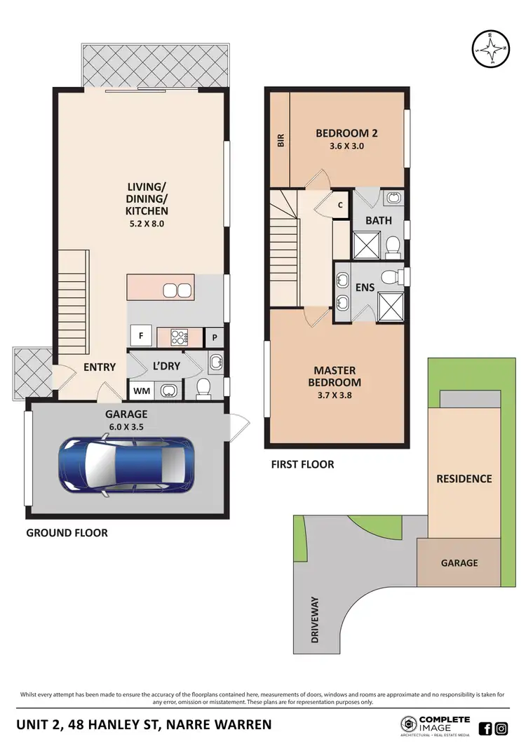 Floorplan of Homely house listing, 2/48 Hanley Street, Narre Warren VIC 3805