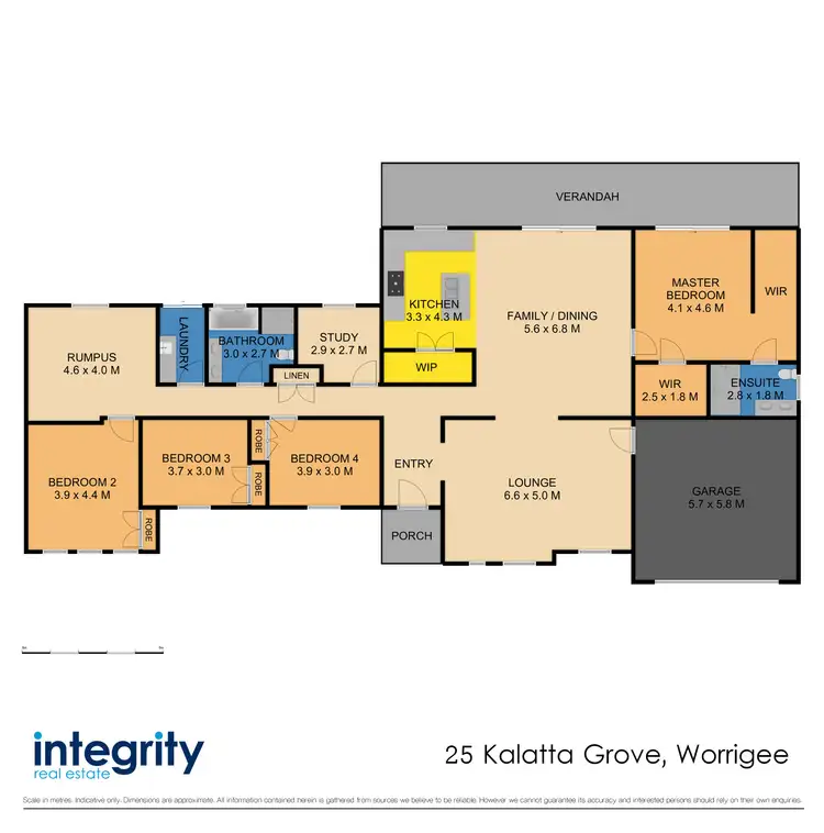 Floorplan of Homely rural property listing, 25 Kalatta Grove, Worrigee NSW 2540