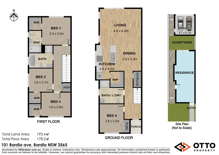 Floorplan of Homely house listing, 101 Bardia Avenue, Bardia NSW 2565