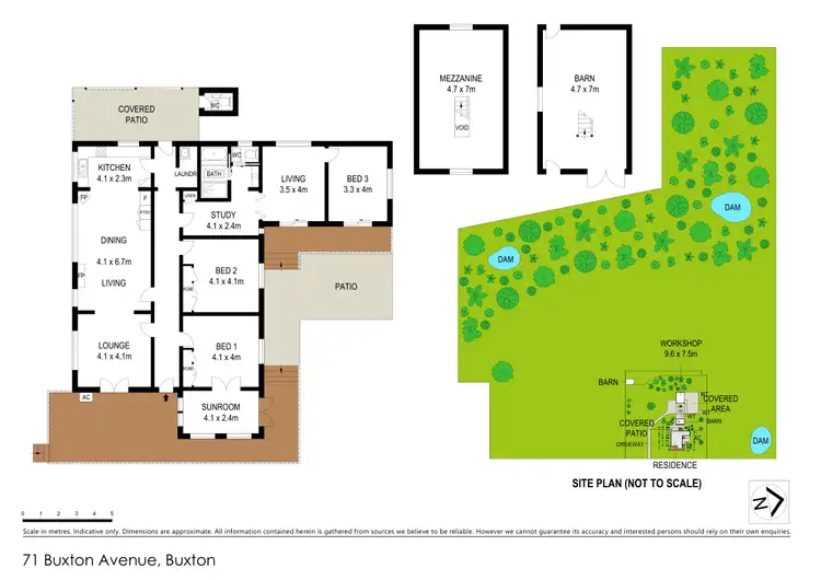 Floorplan of Homely house listing, 71 Buxton Avenue, Buxton NSW 2571