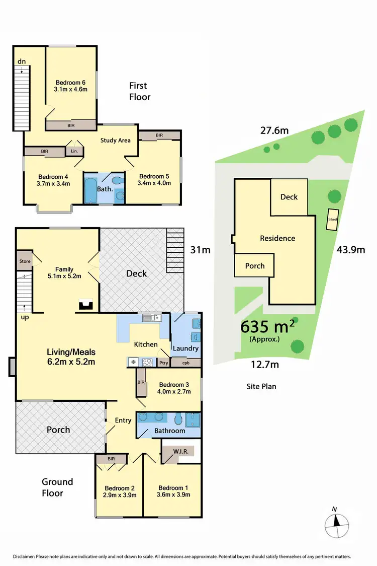 Floorplan of Homely house listing, 6 Bernard Court, Keilor East VIC 3033