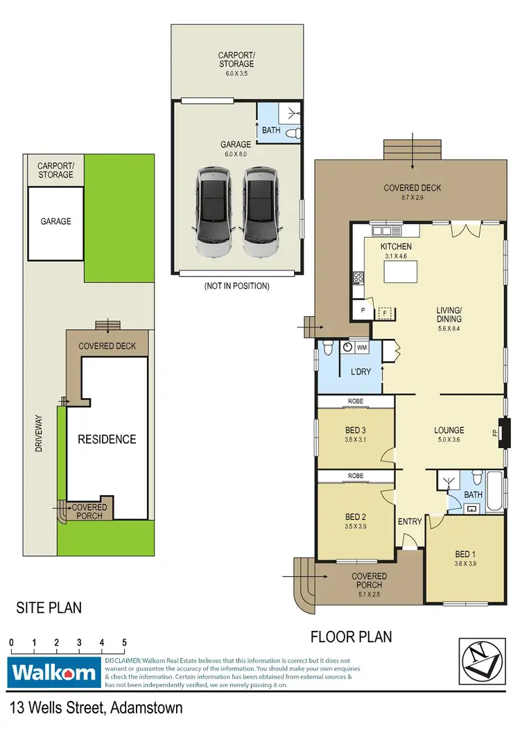 Floorplan of Homely house listing, 13 Wells Street, Adamstown NSW 2289