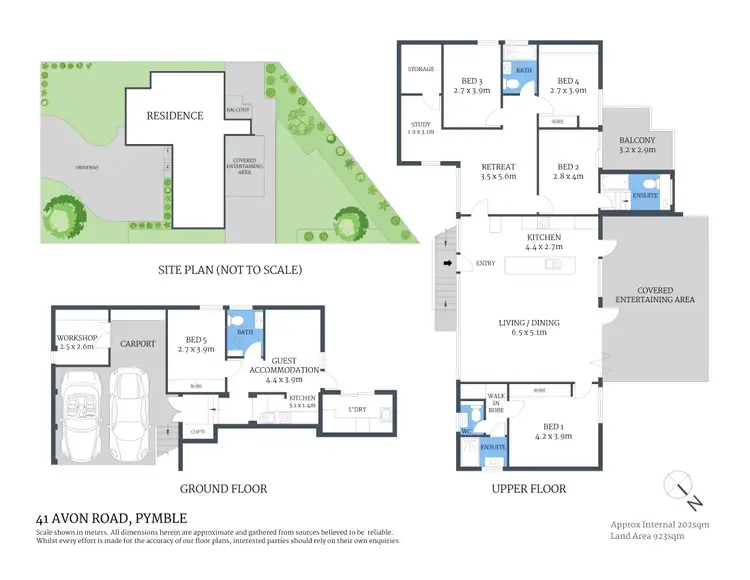 Floorplan of Homely house listing, 41 Avon Road, Pymble NSW 2073