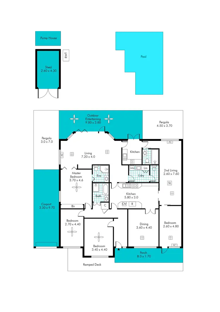 Floorplan of Homely house listing, 32 Gardner Street, Plympton SA 5038