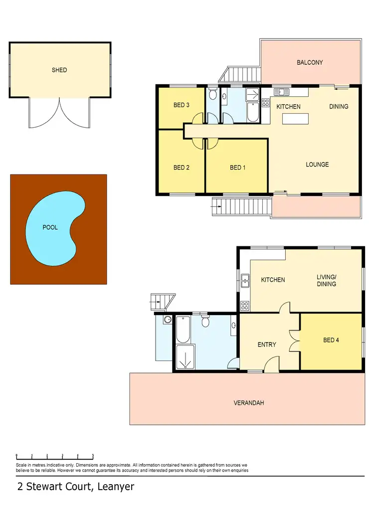 Floorplan of Homely house listing, 2 Stewart Court, Leanyer NT 812