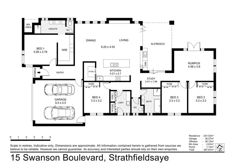 Floorplan of Homely house listing, 15 Swanson Boulevard, Strathfieldsaye VIC 3551