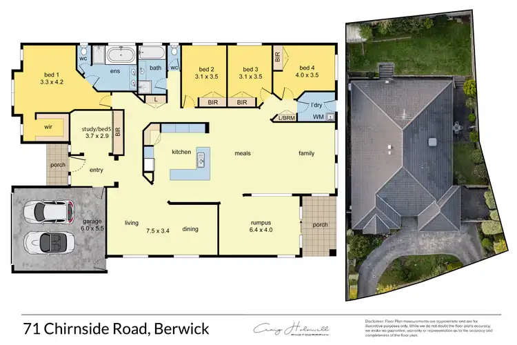 Floorplan of Homely house listing, 71 Chirnside Road, Berwick VIC 3806