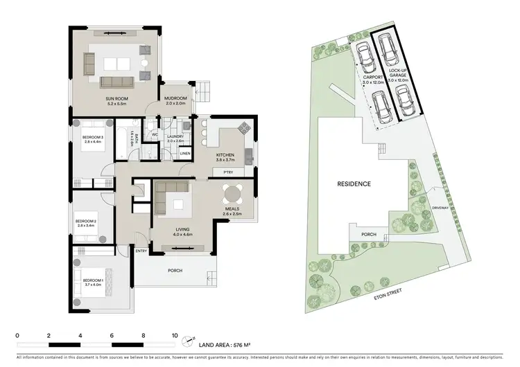 Floorplan of Homely house listing, 5 Eton Street, Wendouree VIC 3355